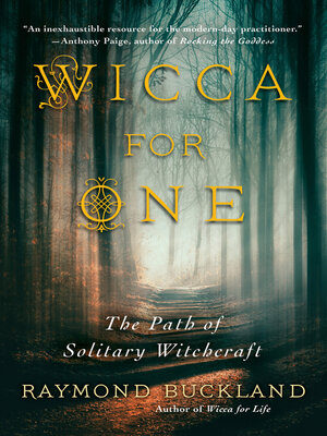 cover image of Wicca for One